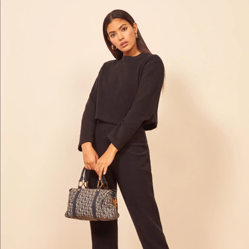 reformation rikki ribbed pullover